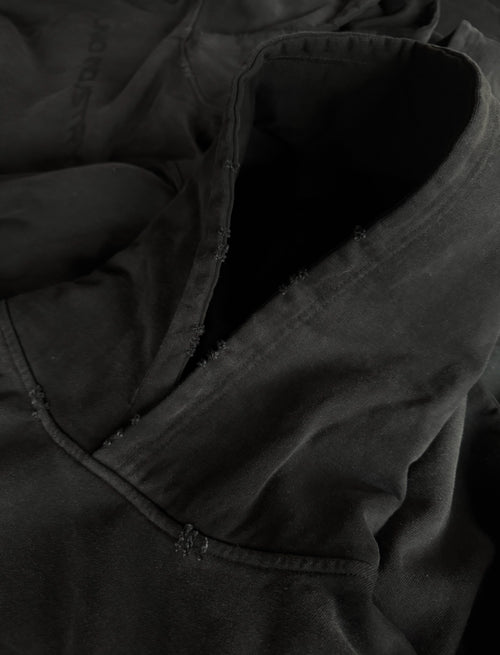 Stone wash hoodie