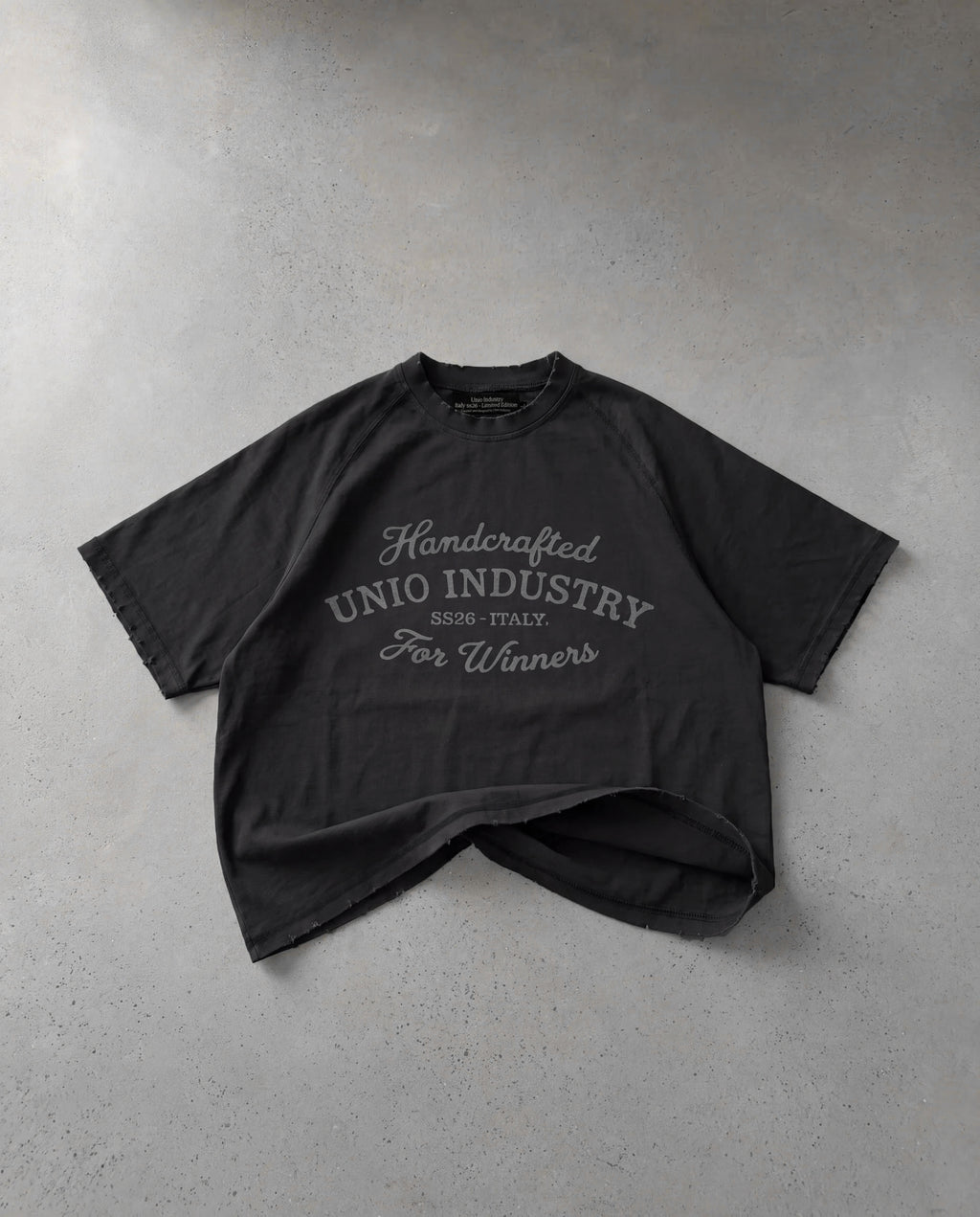 Stone Wash Boxy Tee