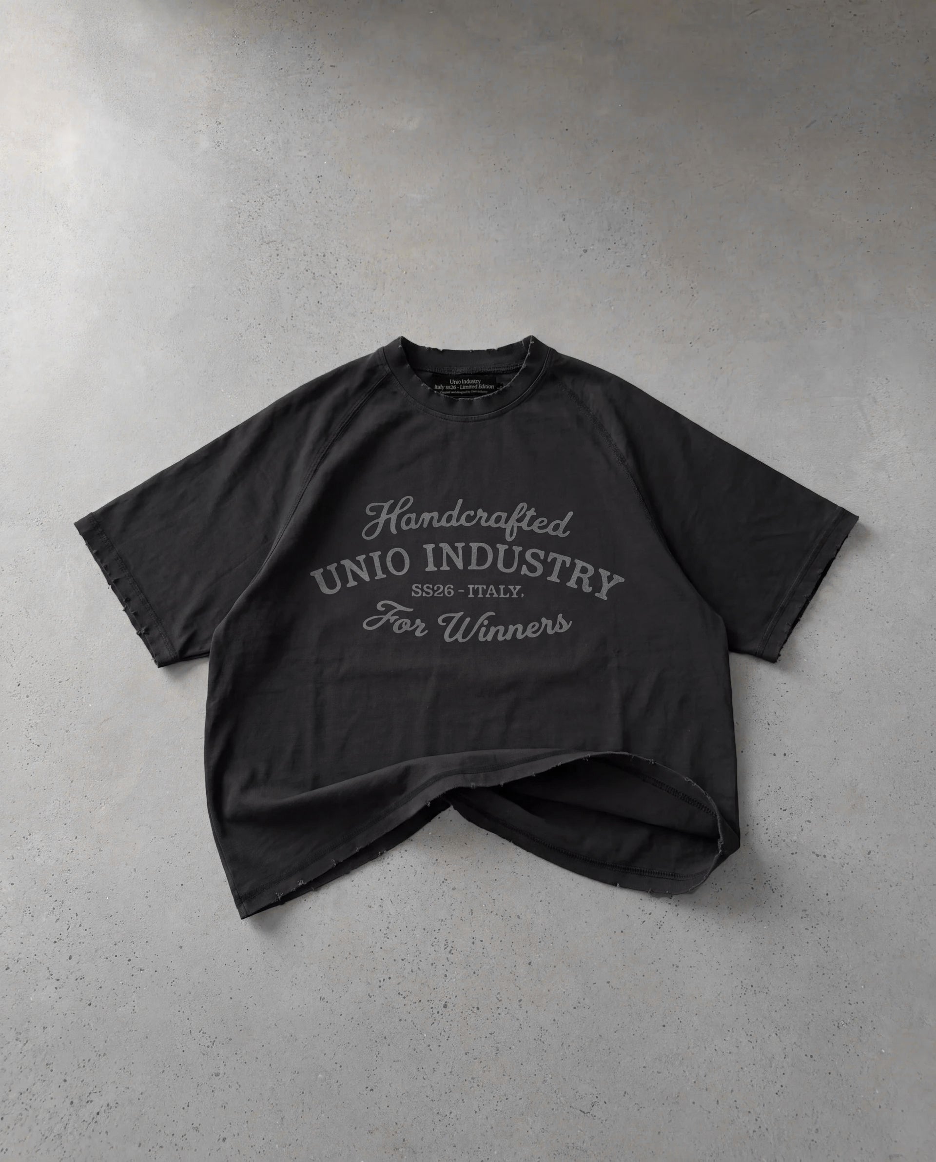 Stone Wash Boxy Tee